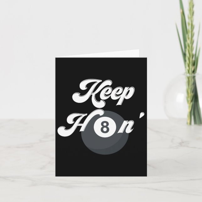 Lönsam Behålla i miljardklassen Hating 8 Ll Bassän Kort (Framsida)