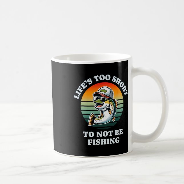 Lönsam Behålla om Roligt av fiskeflotta Kaffemugg (Höger)
