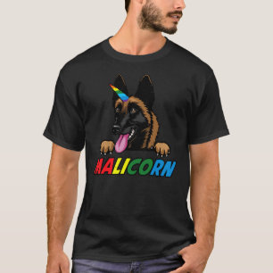 Lönsam belgisk Malinois Malicorn för Maligator K-9 T Shirt