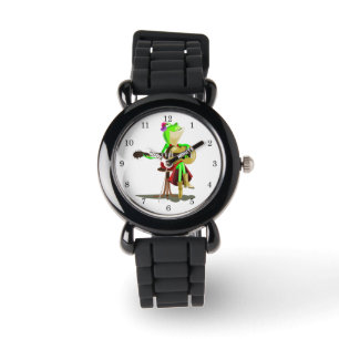 Lönsam bevakning med Frog Spela Guitar Armbandsur