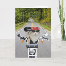 Lönsam Biker - Alla hjärtans dag/årsdag Helgkort