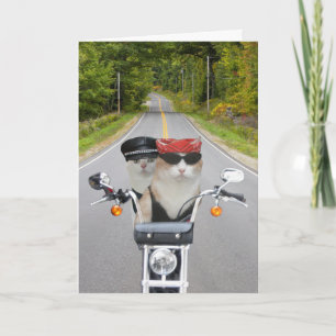 Lönsam Biker - Alla hjärtans dag/årsdag Helgkort