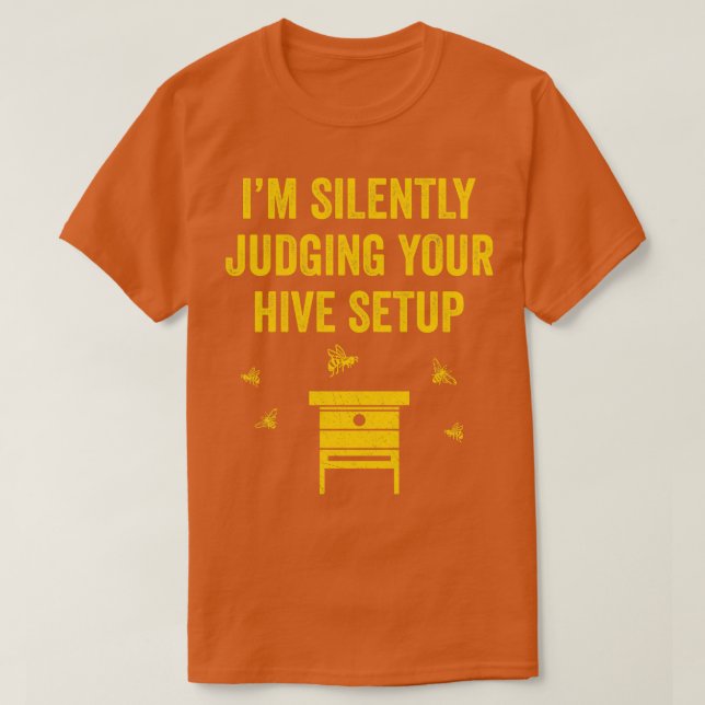 Lönsam biodlingsbikupa 2 t shirt (Design framsida)