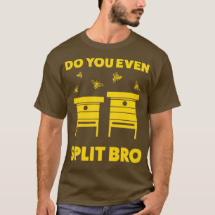 Lönsam biodlingsbin Hive Split T Shirt