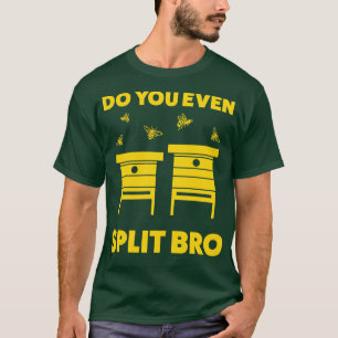 Lönsam biodlingsbin Hive Split T Shirt