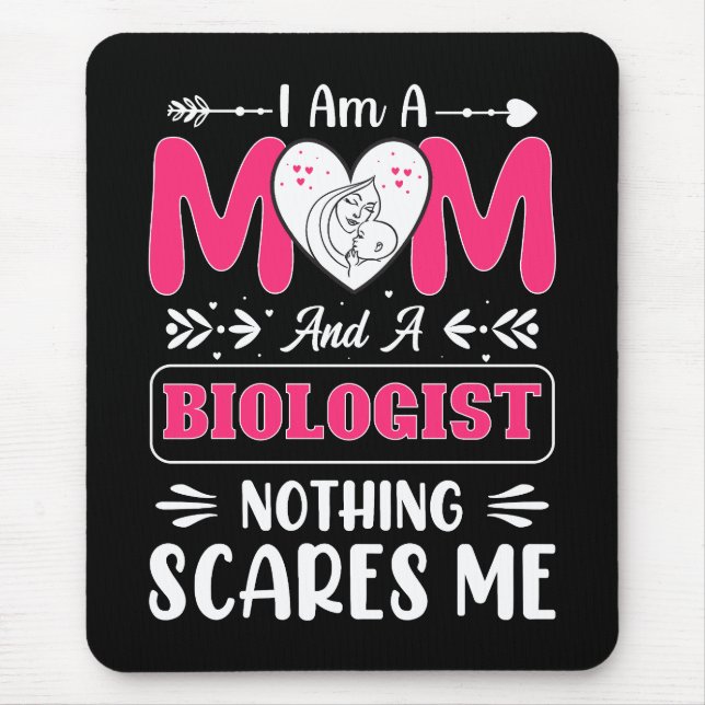 Lönsam biolog Mamma, biolog Mamma Funny Musmatta (Framsidan)