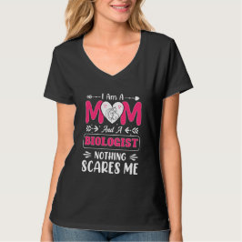 Lönsam biolog Mamma, biolog Mamma Funny T Shirt