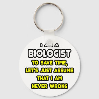 Lönsam biolog T-Shirts och Gifts Nyckelring