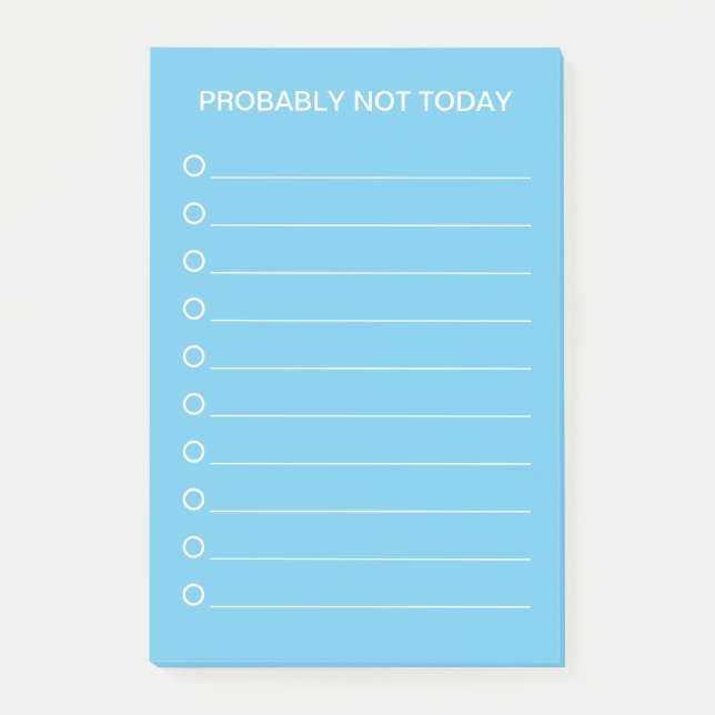 Lönsam blå listtillverkare post-it block (Framsida)