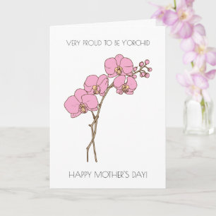 Lönsam Blommigt Mors dag kort