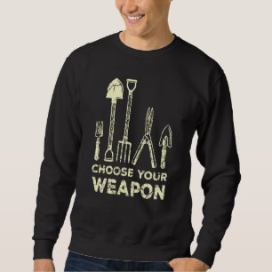 Lönsam Blomsterträdgård för Gardener Sweatsh Lång Ärmad Tröja