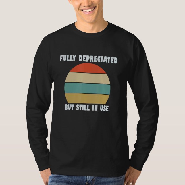 Lönsam bokföringsoffert är helt avskriven men ändå t shirt (Framsida)