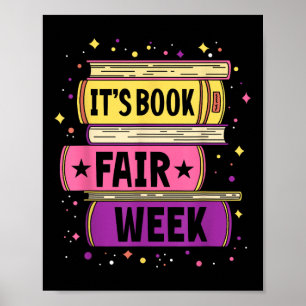 Lönsam bokmask för Bok Bibliotek, dess Bok Fair We Poster