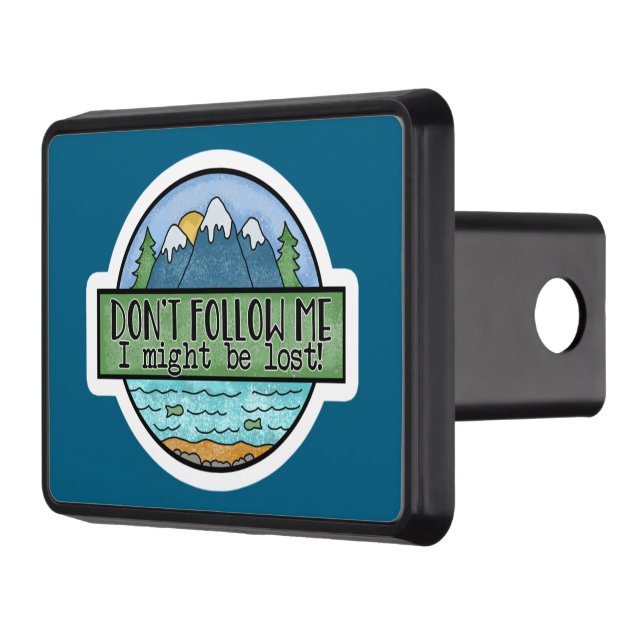 Lönsam borttappad som färdas ord art dragkroksskydd (Vänster)