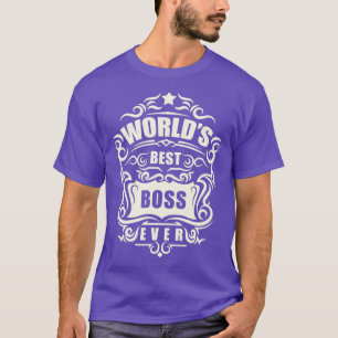 Lönsam bosdag Worlds Best Chef någonsin T Shirt