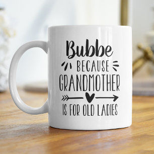 Lönsam bubbe-mormor för gammal Dam-offert Kaffemugg