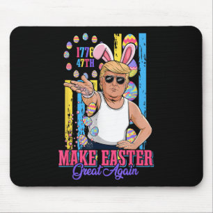 Lönsam Bunny Trump 47th Salt Bae Meme make Påsk G Musmatta