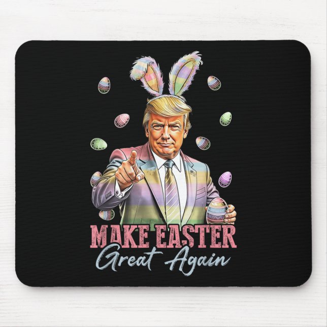 Lönsam Bunny Trump Gör Påsk Underbar igen, kanin H Musmatta (Framsidan)