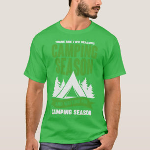 Lönsam Camping Season Scout Camper Gift T Shirt
