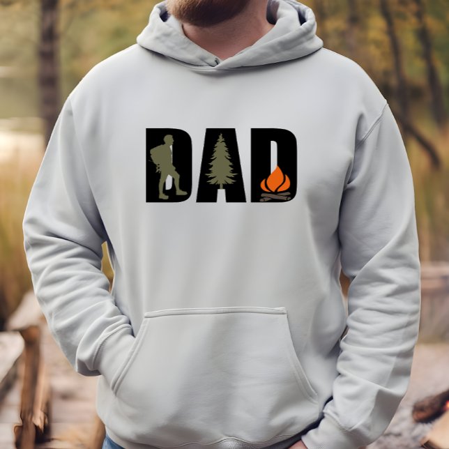 Lönsam campingkamper hiker pappa hoodie (Skapare uppladdad)
