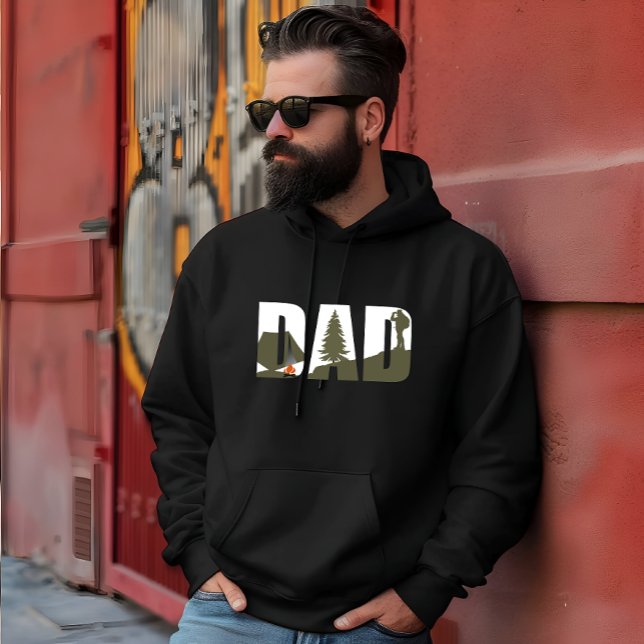 Lönsam campingkamper hiker pappa hoodie (Skapare uppladdad)