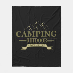 Lönsam campingkamper ord för videokameror fleecefilt