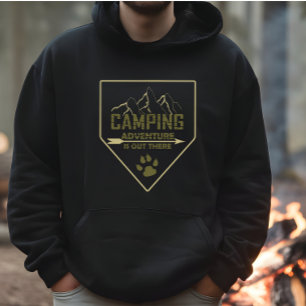 Lönsam campingkamper ord för videokameror hoodie