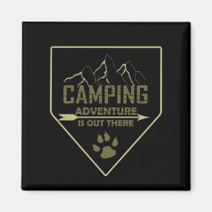 Lönsam campingkamper ord för videokameror magnet