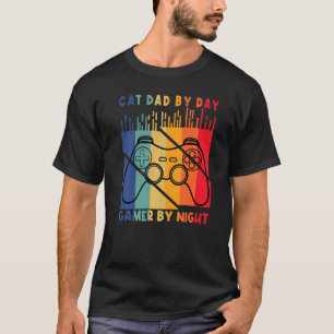 Lönsam Cat Pappa efter dagspelsspelare efter Pappa T Shirt