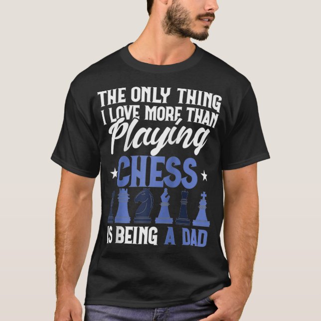 Lönsam Chess-Klubb Endast Sak I Kärlek mer än sche T Shirt (Framsida)