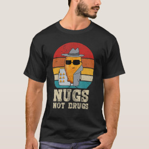 Lönsam Chicken-nuggets - Nugs Not Drug Vintage T Shirt
