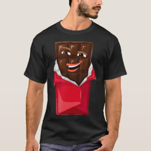 Lönsam choklad Pub med Ansikte-choklad av mild typ T Shirt