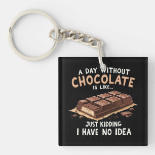 Lönsam choklad som säger en dag utan choklad Cho