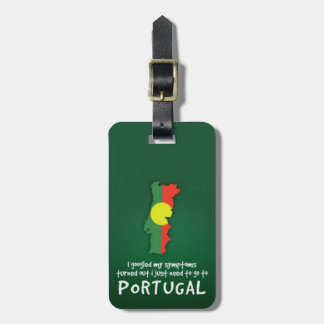 Lönsam citat I Googled Mina symptom Portugal Bagagebricka