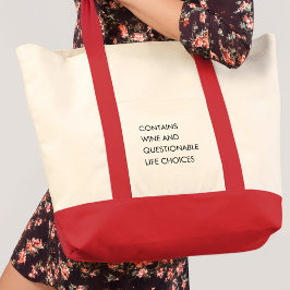 Lönsam citat Modern Minimalist Cute Girly Tygkasse