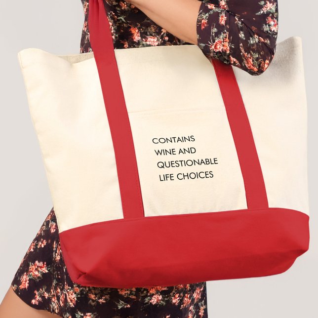 Lönsam citat Modern Minimalist Cute Girly Tygkasse (Funny Quote Modern Minimalist Cute Girly Tote Bag)