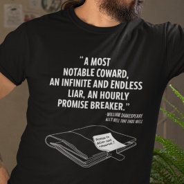 Lönsam citat Modern minimalistisk teater T Shirt