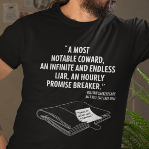 Lönsam citat Modern minimalistisk teater T Shirt