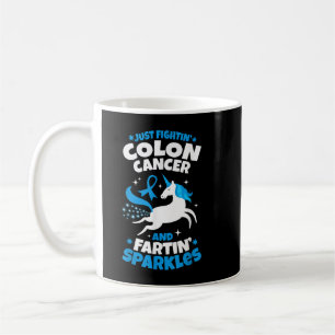 Lönsam Colon Cancer Fighter Fighter Fighter Unicor Kaffemugg