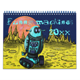 Lönsam coola maskiner 2016 kalenderutformning kalender