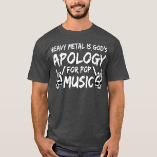 Lönsam Coola, tungt Metall är Guds dologi för post T Shirt