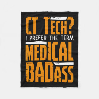 Lönsam Ct Tech-radiologi Ct Cat Scan - Medical Bad Fleecefilt