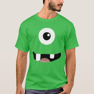 Lönsam cyklops 1-Eyed Monster Halloween Costume T-shirt