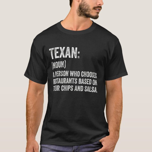 Lönsam definition av textilier för Chip och salsa  T Shirt (Framsida)
