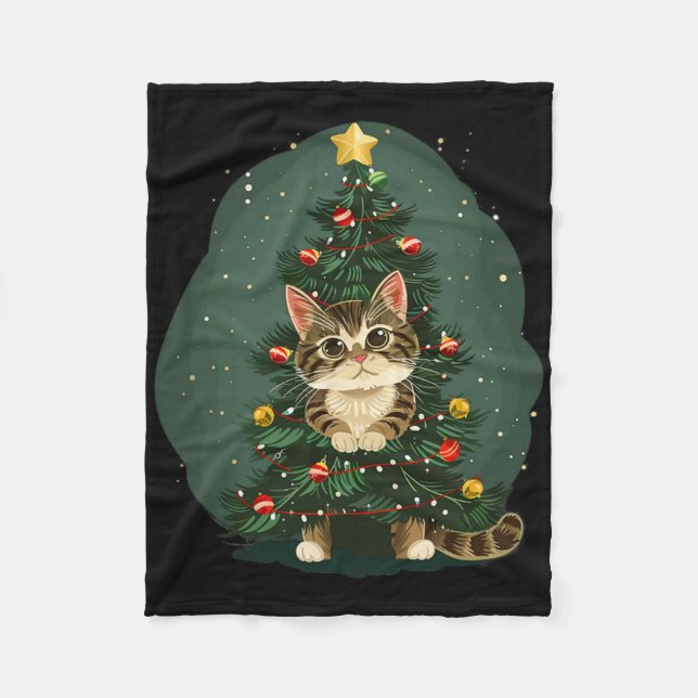 Lönsam Dekoration i julklapp för bojar Fleecefilt (Framsidan)