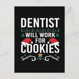 Lönsam Dentist-kontor jul Helg Vykort