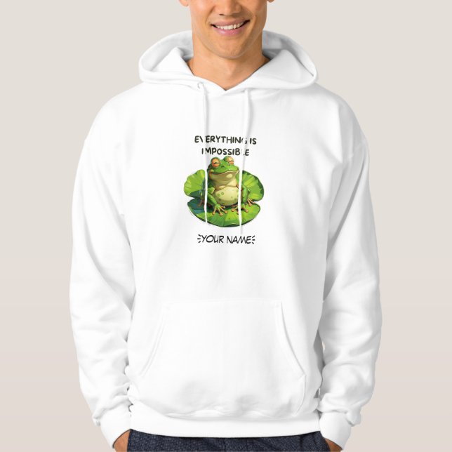 Lönsam design för Humor Älskare och schaktare Hoodie (Framsida)