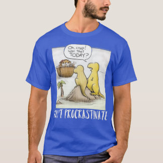 Lönsam dinosaurier- och Noahs ark-grafisk design T Shirt