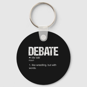 Lönsam diskussion Diskussionsgrupp Krig i Ord Nyckelring
