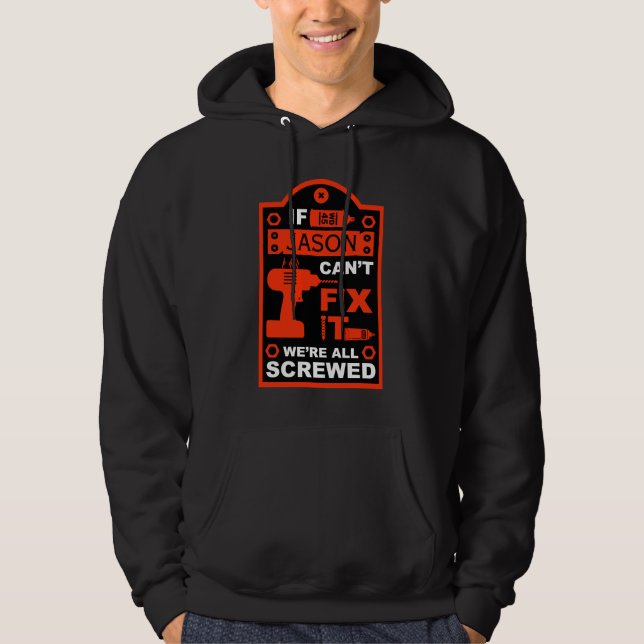 Lönsam DIY Reparera den Hoodie (Framsida)